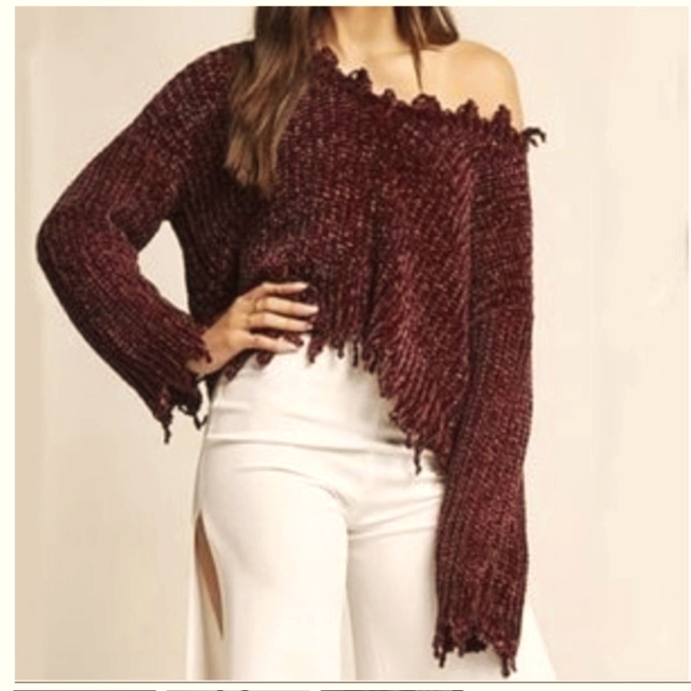 Urban Outfitters chenille sweater sz M
